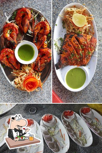 Food at Zaika Restaurant