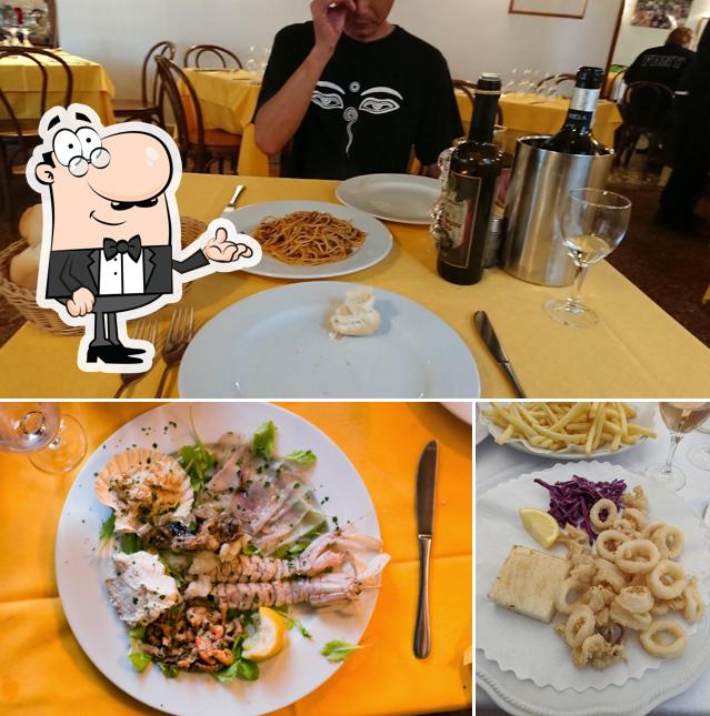 Gli interni di Trattoria Busa alla Torre