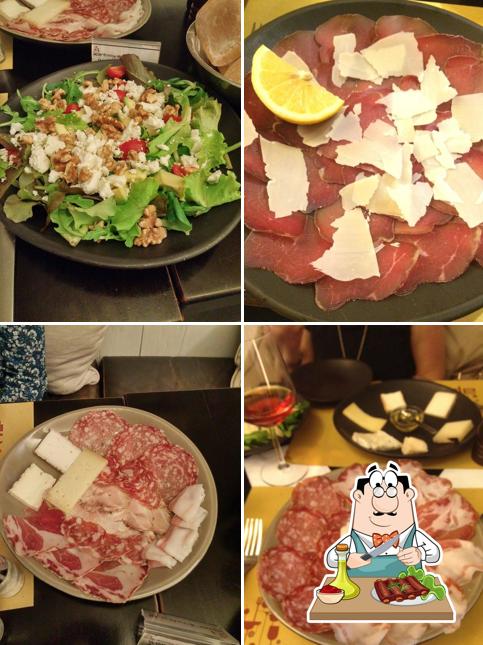 Prova i piatti di carne a Wine Bar Aperitivo Et Al