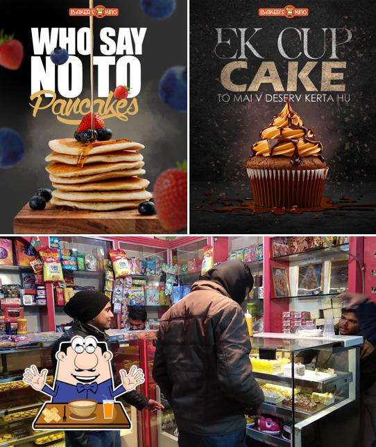 Among various things one can find food and interior at Baker's king