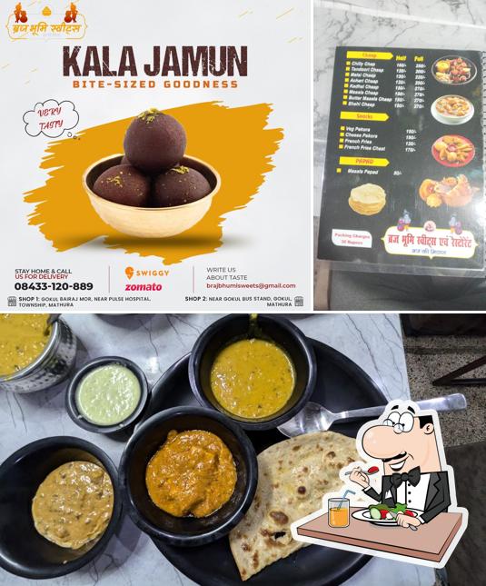 Food at Braj Bhumi Sweets & Restaurants