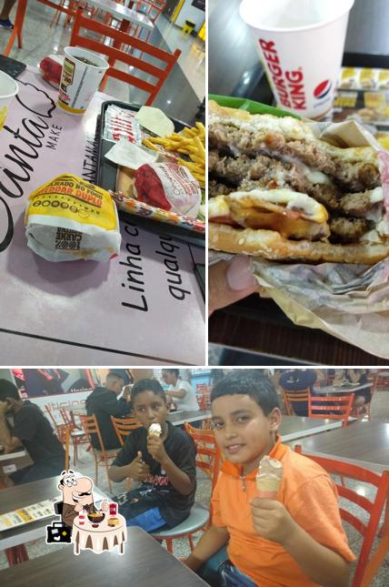 Platos en Burger King