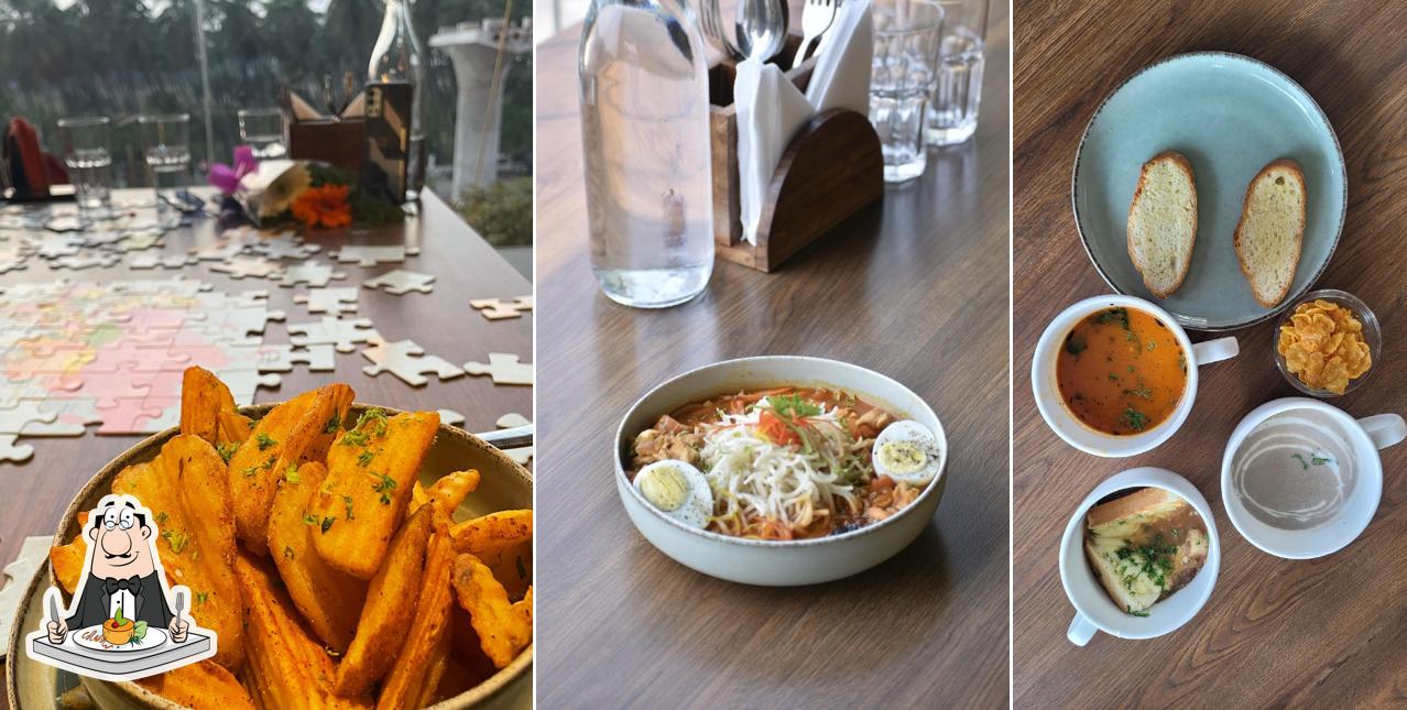 Food at Cafe Madras Borough