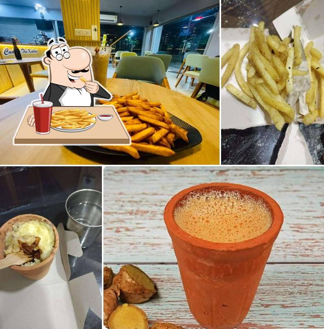 French fries at Chai Sutta Bar