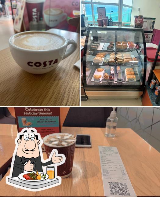 Food at Costa Coffee
