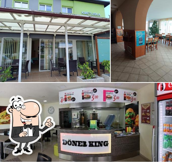 Gli interni di Doner King