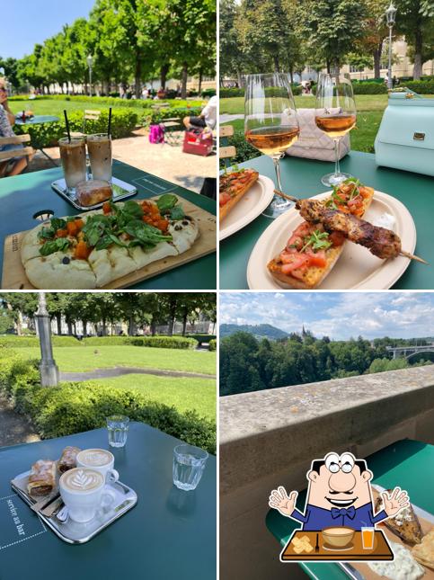 Cibo al Einstein – au jardin –