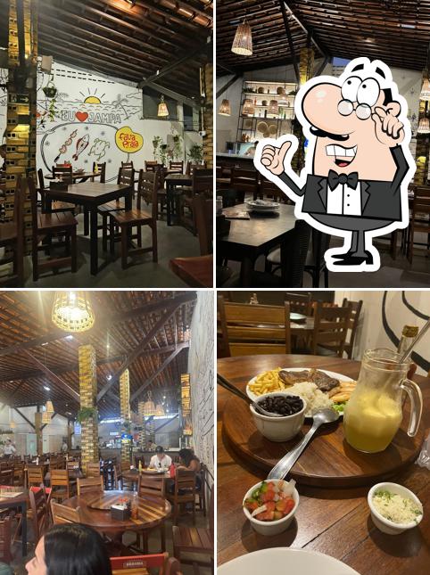 Veja imagens do interior do Fava Praia Bar