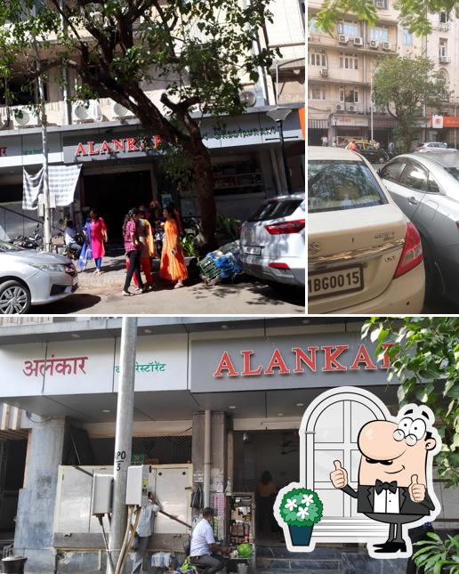 The exterior of Hotel Alankar