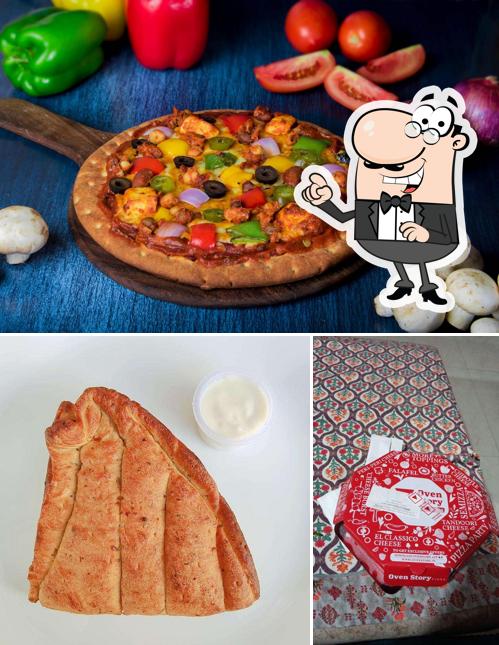 Oven Story Pizza is distinguished by interior and food