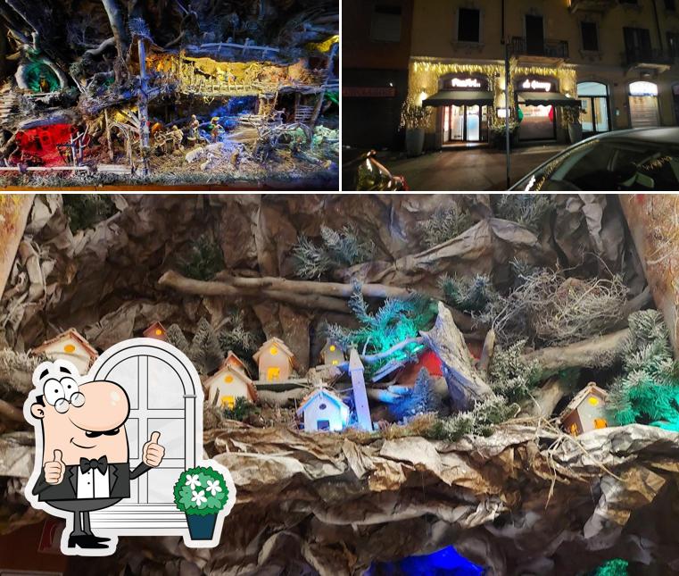 Goditi la vista dall'area esterna di Pizzart da Gimmy