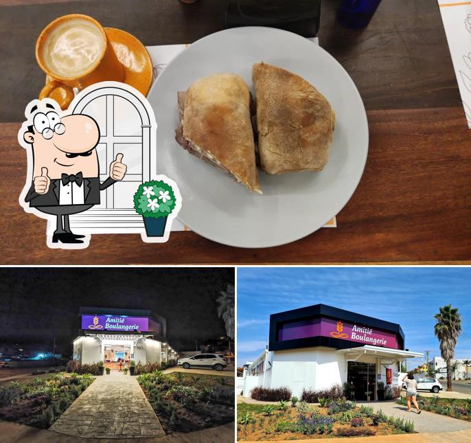 O Amitié Boulangerie se destaca pelo exterior e comida