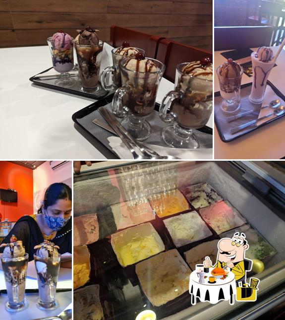 Food at CEE FOUR Camerry Ice creams & more
