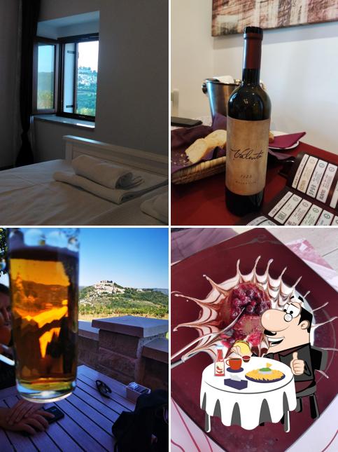 Piatto di formaggi al Casa Rossa Motovun