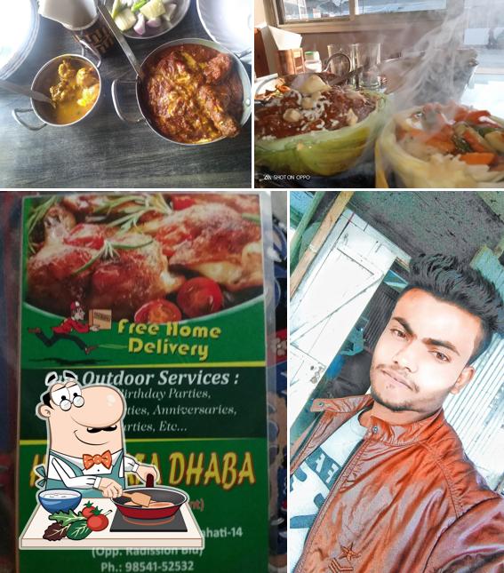 Chicken curry at Hemalata Dhaba