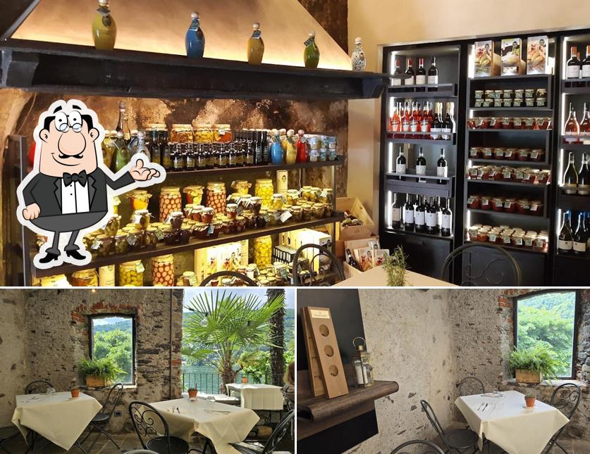 Gli interni di Il Fornello Bottega con Cucina
