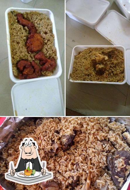 Meals at Madrasi Biryani