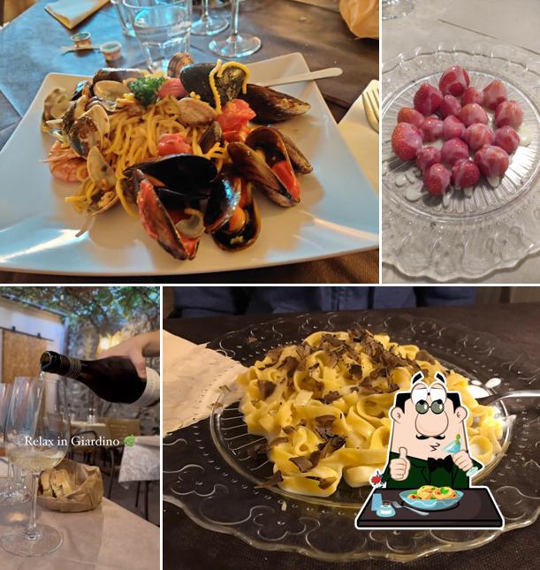 Platti al Osteria Alla Cedrara