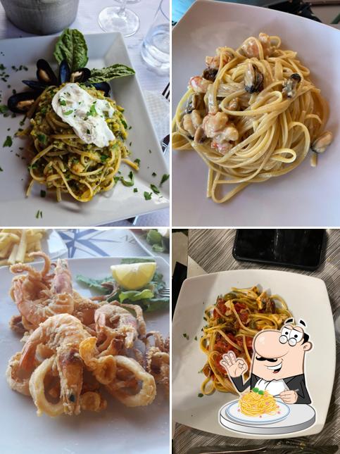 Spaghetti alla carbonara al Palm Beach