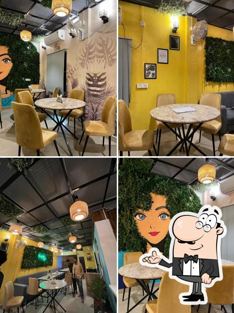 The interior of The Posh Table