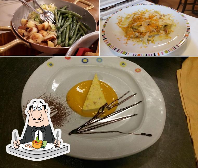 Platti al Trattoria San Basilio alla pergola