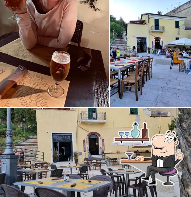 Tra le varie cose da Ristorante/Pizzeria Porta Nizza si possono trovare la interni e bevanda
