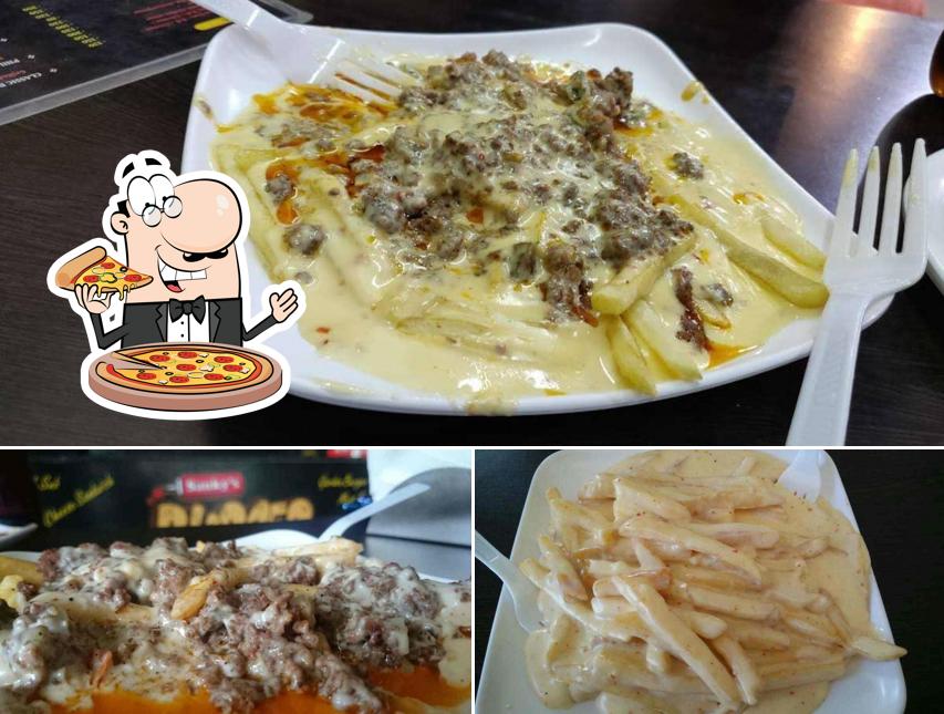 Try out different types of pizza