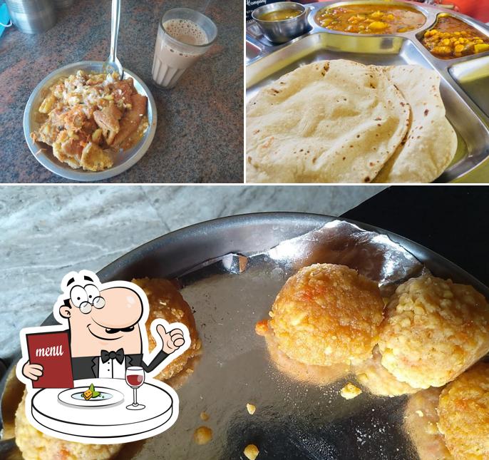 Food at Sharma Restaurant