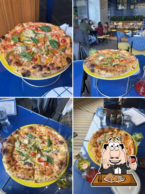 Order various kinds of pizza