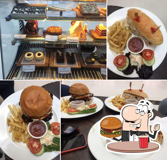 Get a burger at The Waverly Express