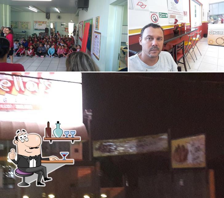 Veja imagens do interior do Fritella's Salgados Vinhedo