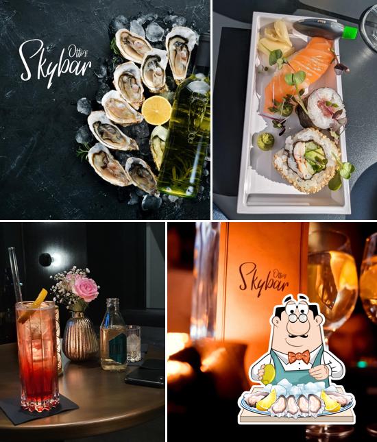 Huîtres à Otto´s Skybar