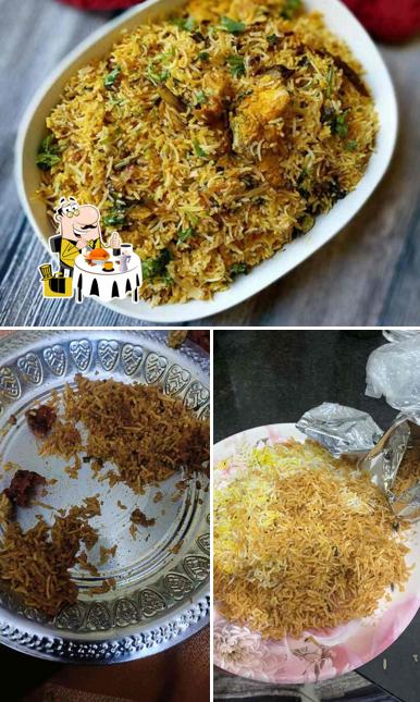 Food at Biryani Aromas