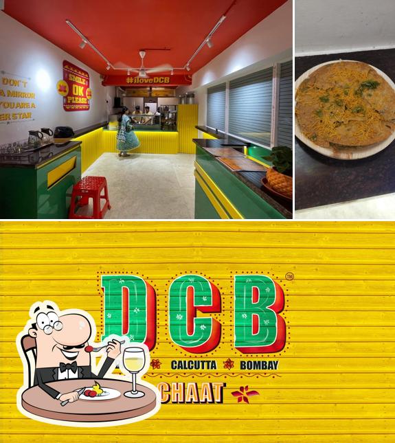 Food at DCB Chaat