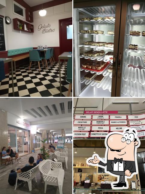 Gli interni di GELATO D'ESSAI da Geppy Sferra