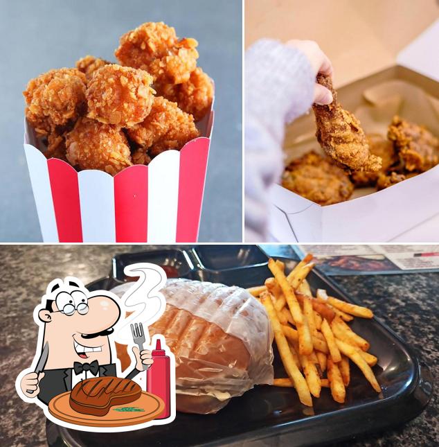Get meat meals at Kings Hub Multicuisine Restaurant