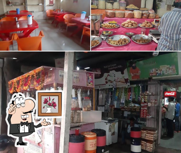 The photo of Hotel Mayur’s interior and food