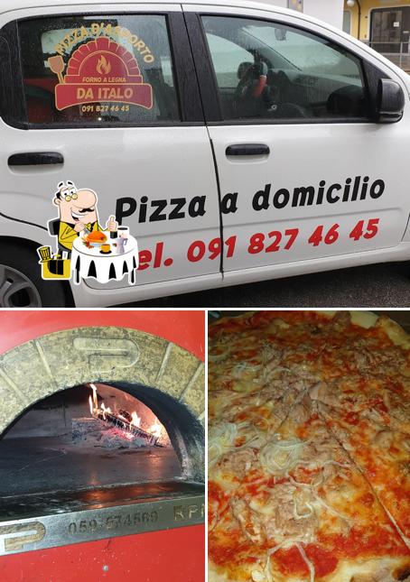 La foto di cibo e esterno da Pizza d asporto da Italo titolare Italo Mastroianni