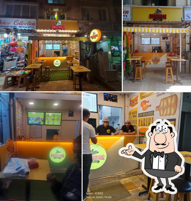 The interior of Snackbar Express The Sandwich Hub
