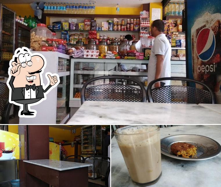 The image of interior and food at Royal Bakery