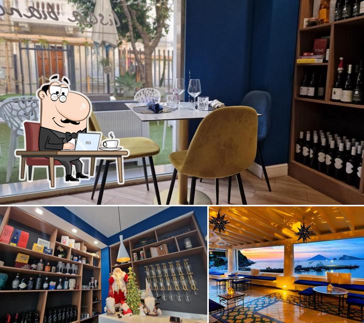 La interni e esterno del ristorante