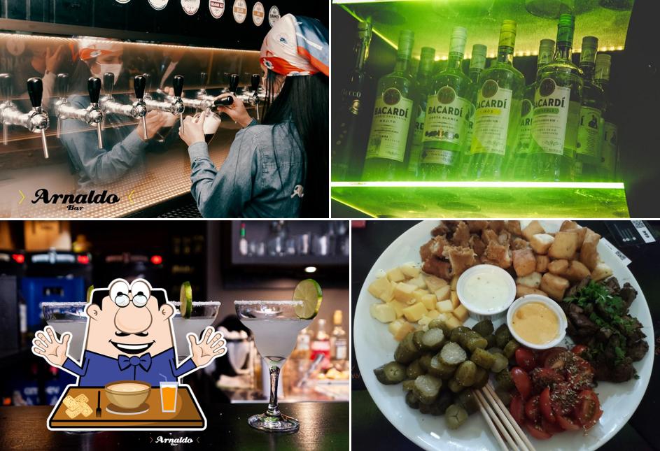 Comida em Arnaldo Bar