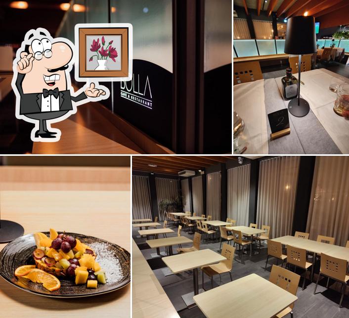 Gli interni di Bolla Café & Restaurant