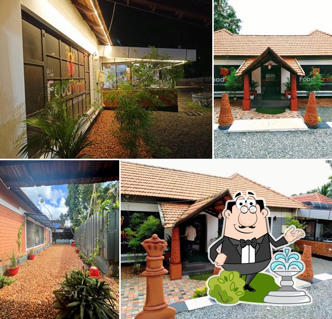 The exterior of Chef's Food Planet Restaurant