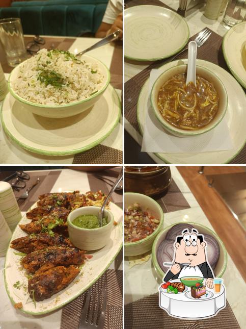 Hot and sour soup at Jaiswal's The King Restaurant