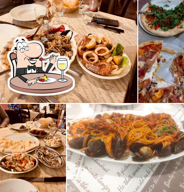 Cibo al Trattoria Del Mulino