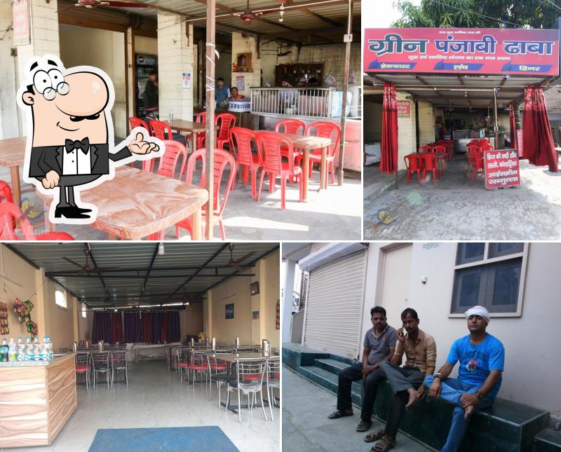 Check out how Green Panjabi Dhaba looks inside