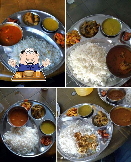 Food at Nirvana Cafeteria