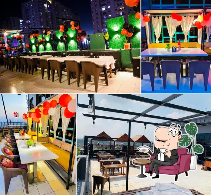 The interior of The Sky Boat