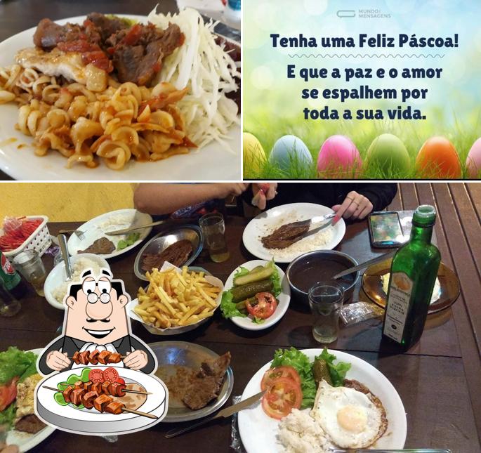 Platos en Restaurante Curinga